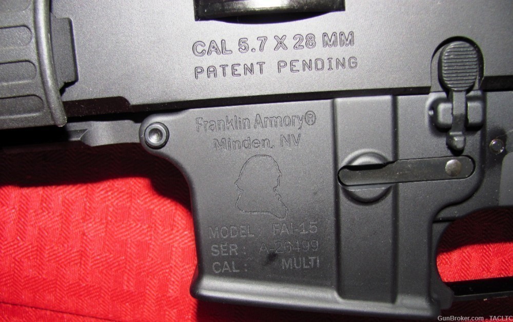 AR57 5.7 FRANKLIN ARMORY FAI-15 BINARY TRIGGER FOUR 50 RD MAGS IN CASE NOS-img-4