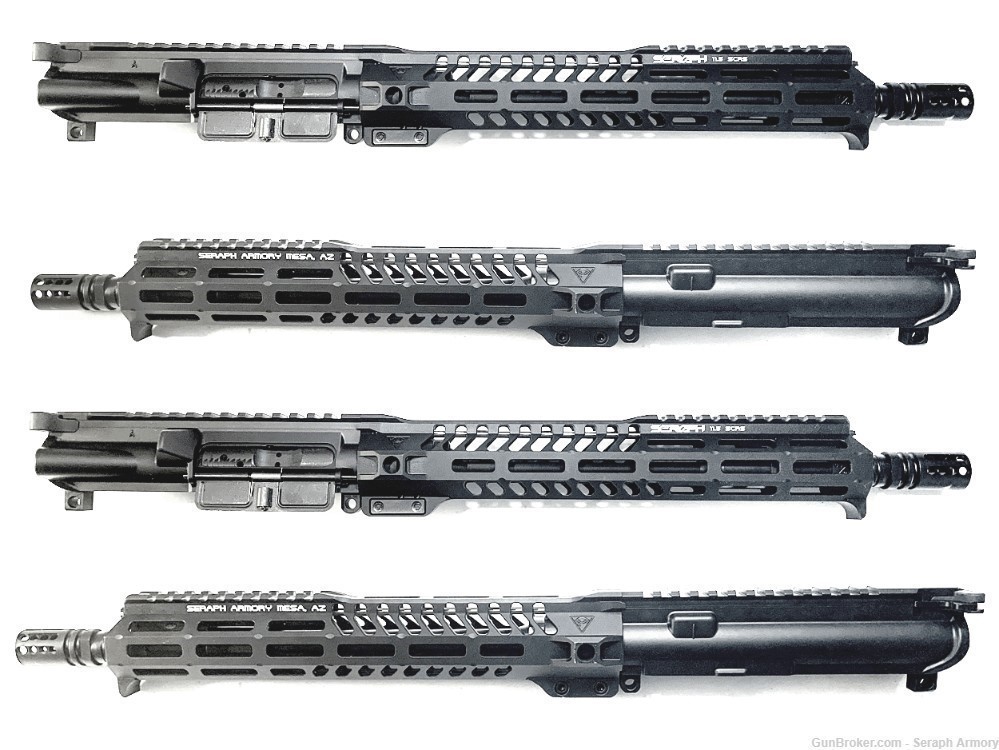 SERAPH s1K SCRS Assembled Upper 12.8" AR15 5.56 Complete with Full Auto BCG-img-0