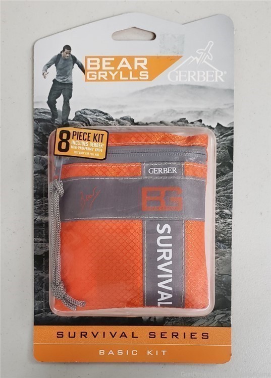 Bear Grylls Gerber 8 piece basic survival kit-img-0