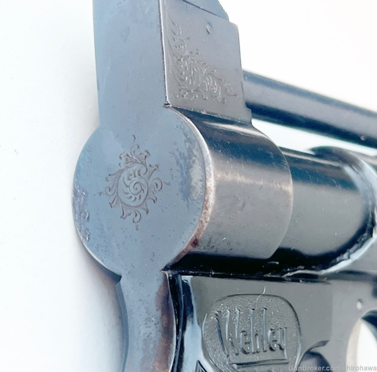 Engraved Webley Junior .177 Pellet Gun Air Pistol-img-2
