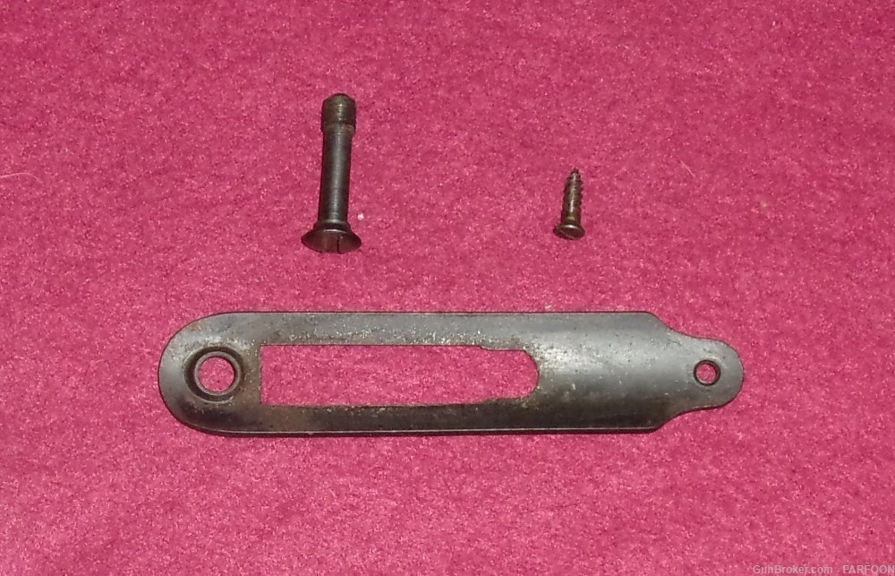 REMINGTON 511 .22 S/L/LR MAGAZINE GUIDE PLATE & (2) SCREW ASSEMBLY-img-1