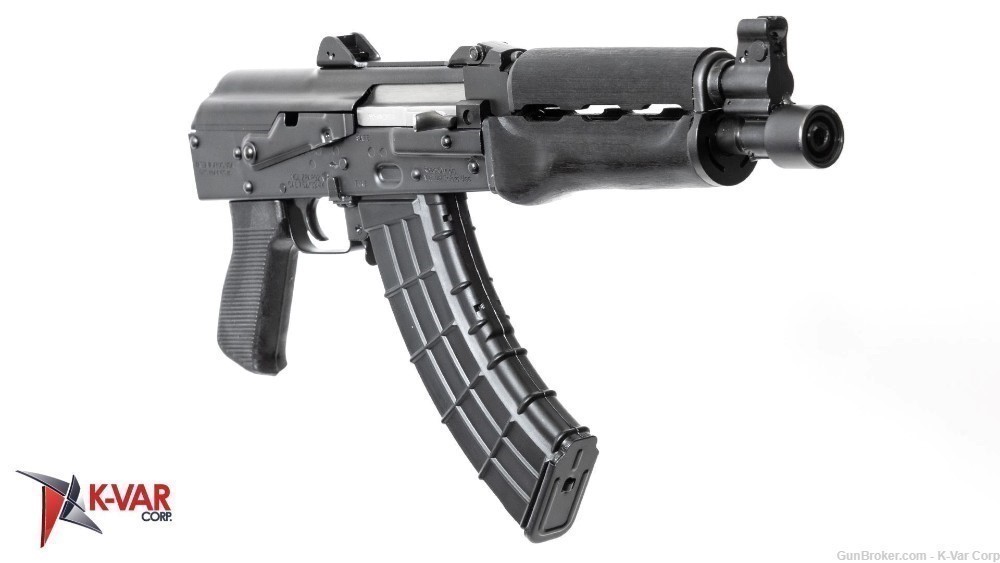 Zastava ZPAP92 7.62x39 30 Round AK47 Pistol with Wood Handguards AK Pistol-img-1