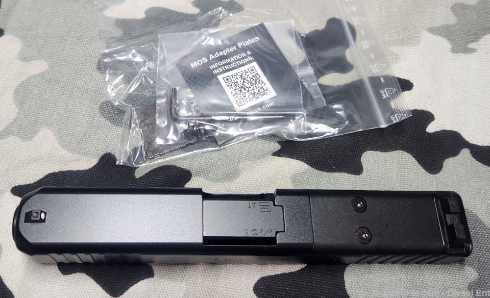 Glock G19 MOS Complete OEM slide 9MM 19 Gen 5 Optic Ready New-img-1