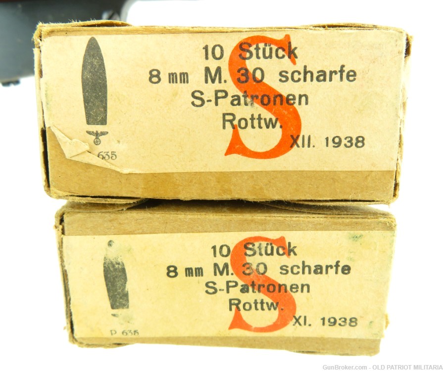 ORIGINAL STEYR MANNLICHER M1895 SHORT RIFLE & 8x56R AMMO - C&R *NO RESERVE*-img-2