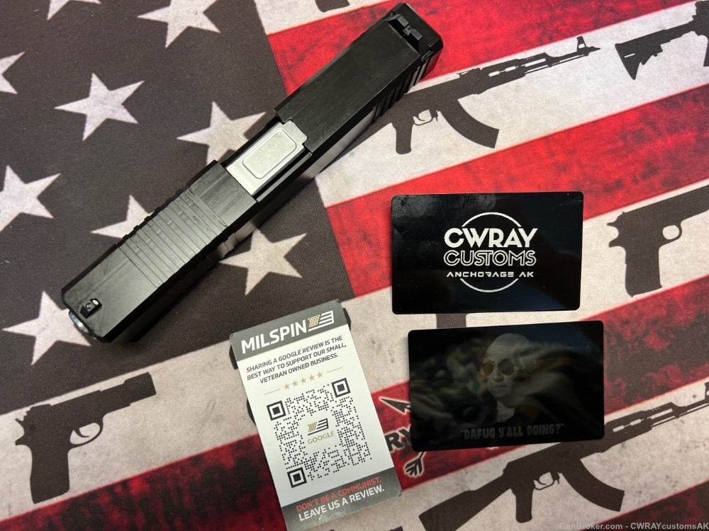 G20 “Alaskan Bear Pew” Complete Slide 10mm Glock 20 Gen 123 -CWRAY-img-0