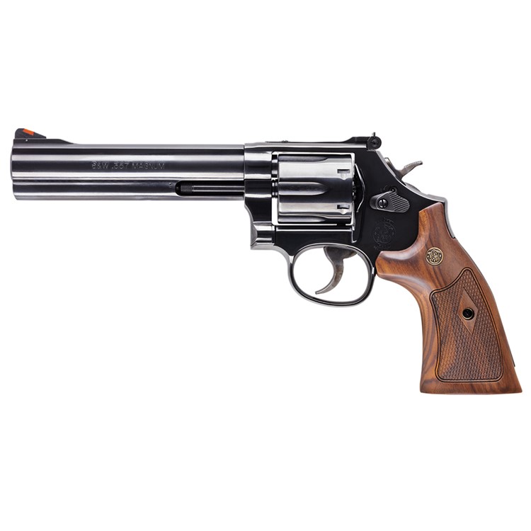 S&W 586 357 Mag 6in 5rd Blued Revolver (150908)-img-4