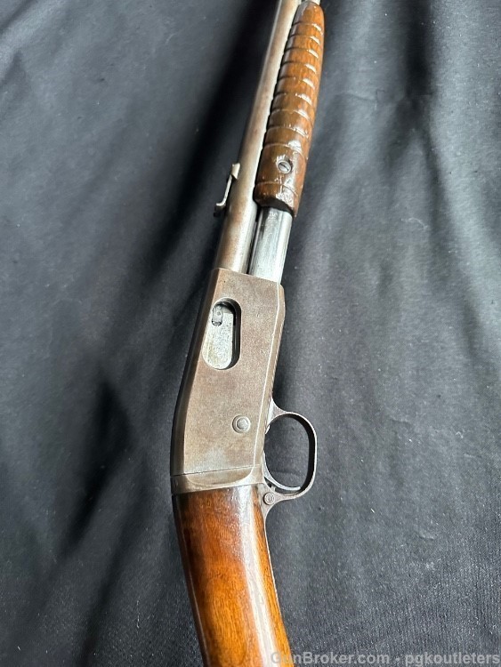 Remington Model 12-A Slide Action Rifle .22LR-img-14