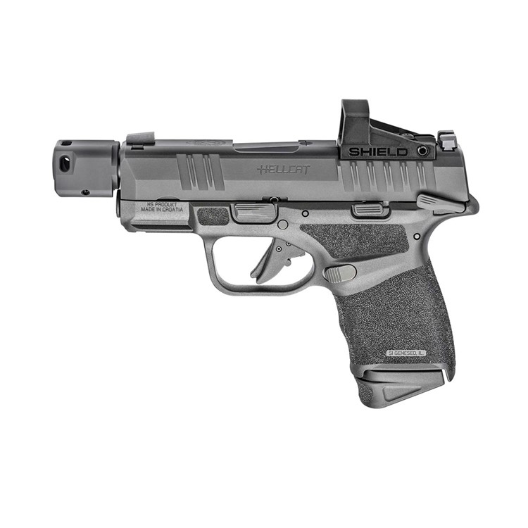 Springfield Hellcat RDP 9mm Pistol w/ GRITR IWB RH Holster, Clean Kit, Case-img-2