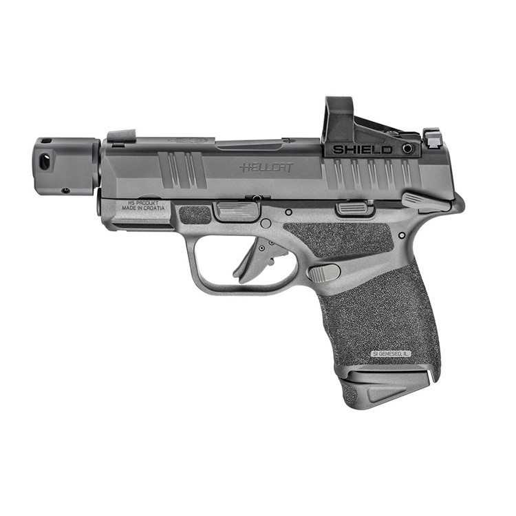 Springfield Hellcat RDP 9mm Pistol w/ GRITR IWB LH Holster, Clean Kit, Case-img-2