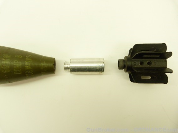 FIN EXTENSION for 60mm M49A4 M49A2E2 mortar round-img-6