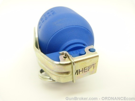 inert Bulgarian GHO 1P Off Prac Hand Grenade w/can-img-7