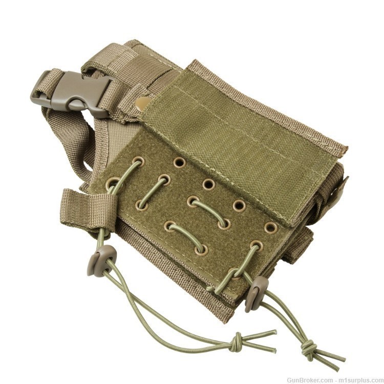 TAN MOLLE Holster + Mag Pouch fits GLOCK 17 19 19X 21 22 23 34 45 Pistol-img-1