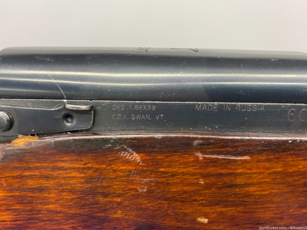 1953 Russian Tula SKS 7.62x39 Blue 20 3/4" *ALL SERIAL MATCHING EXAMPLE*-img-14