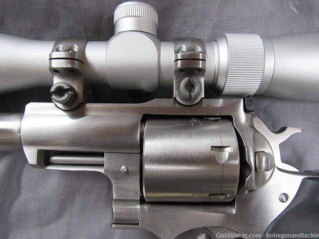 Ruger Super Redhawk  Stainless .480 Ruger w/ Hammers 2-7X32mm Scope Unfired-img-32