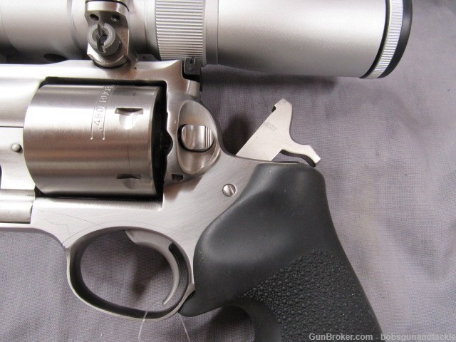 Ruger Super Redhawk  Stainless .480 Ruger w/ Hammers 2-7X32mm Scope Unfired-img-25