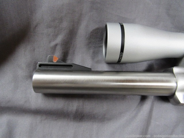 Ruger Super Redhawk  Stainless .480 Ruger w/ Hammers 2-7X32mm Scope Unfired-img-9