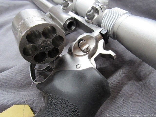 Ruger Super Redhawk  Stainless .480 Ruger w/ Hammers 2-7X32mm Scope Unfired-img-14