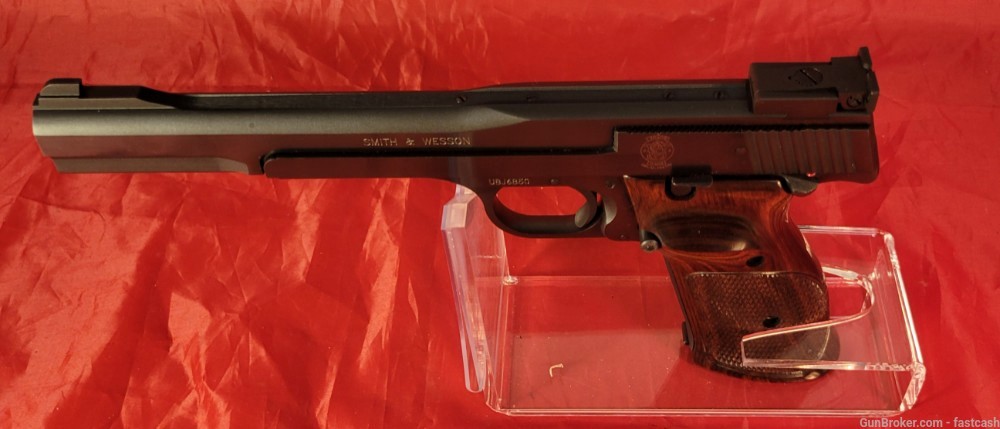 Smith & Wesson Model 41 .22LR 7" Barrel NICE S&W 22 Pistol Penny Auction-img-5