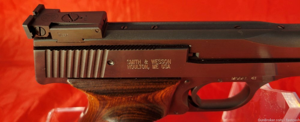 Smith & Wesson Model 41 .22LR 7" Barrel NICE S&W 22 Pistol Penny Auction-img-1