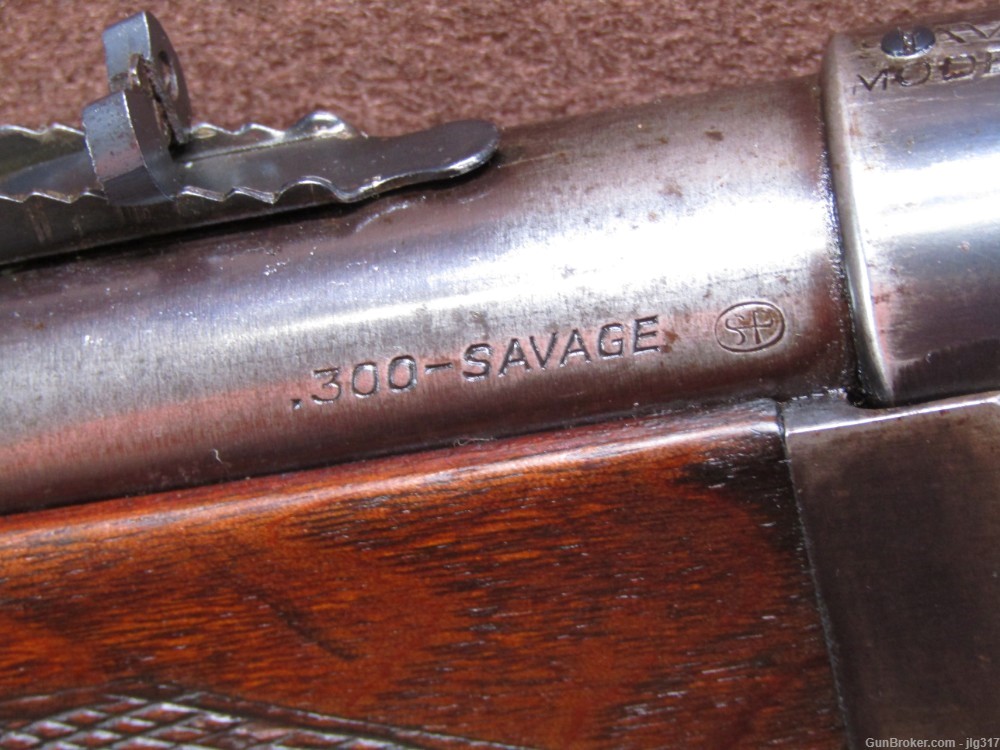 Savage 99 300 SAV 5 Shot Take Down Lever Action Rifle Made in 1927 C&R Okay-img-16