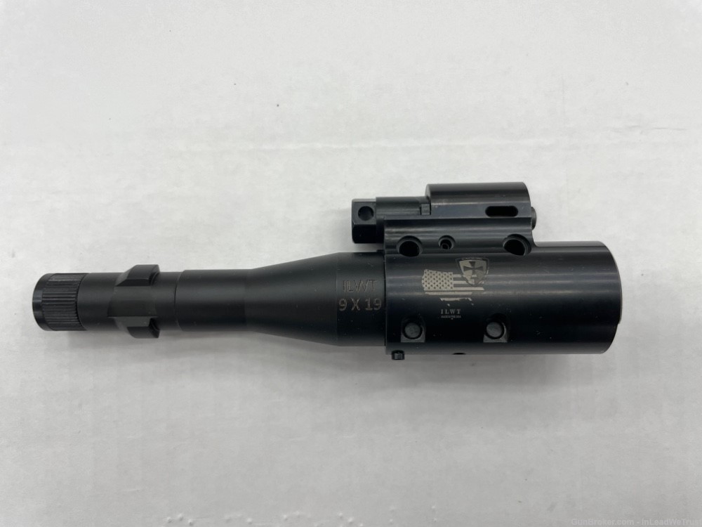 MPX Gen II/Gen III 4.5" Barrel assembly with Tri Lug and 1/2-28 threads-img-0