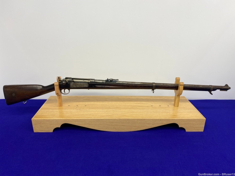 1891 Danish Gevaer M.89 Rifle 8x58mm Blue *SCARCE DANISH BOLT-ACTION RIFLE*-img-0