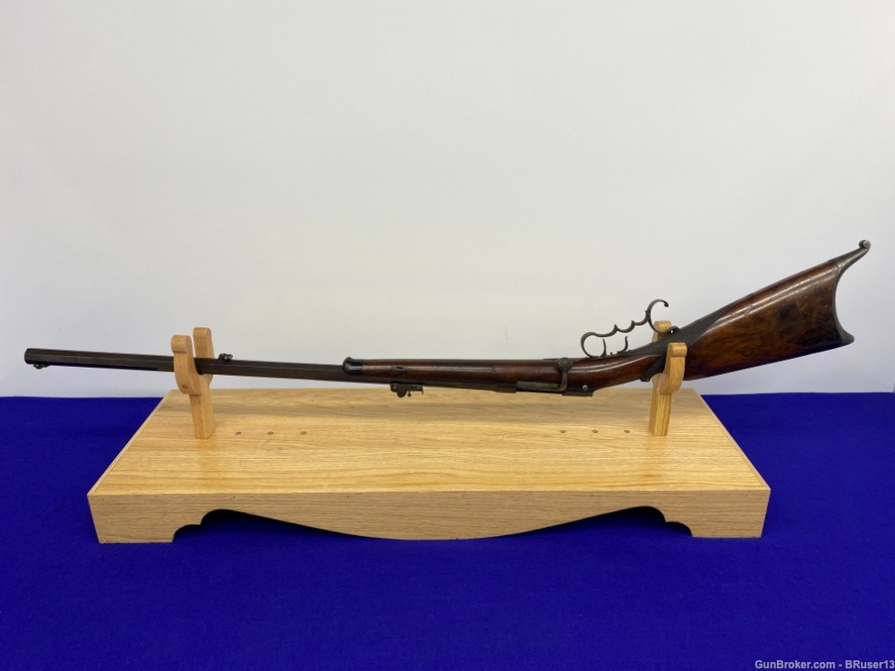B. Beermann in Munster Single Shot Rifle *UNUSUAL AND UNIQUE GERMAN RIFLE*-img-40