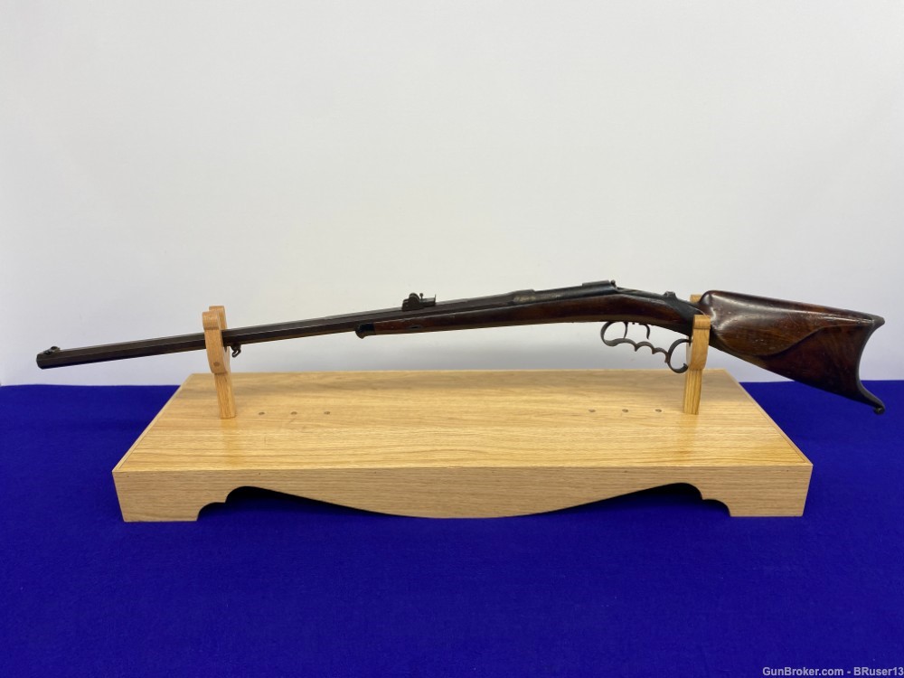 B. Beermann in Munster Single Shot Rifle *UNUSUAL AND UNIQUE GERMAN RIFLE*-img-21