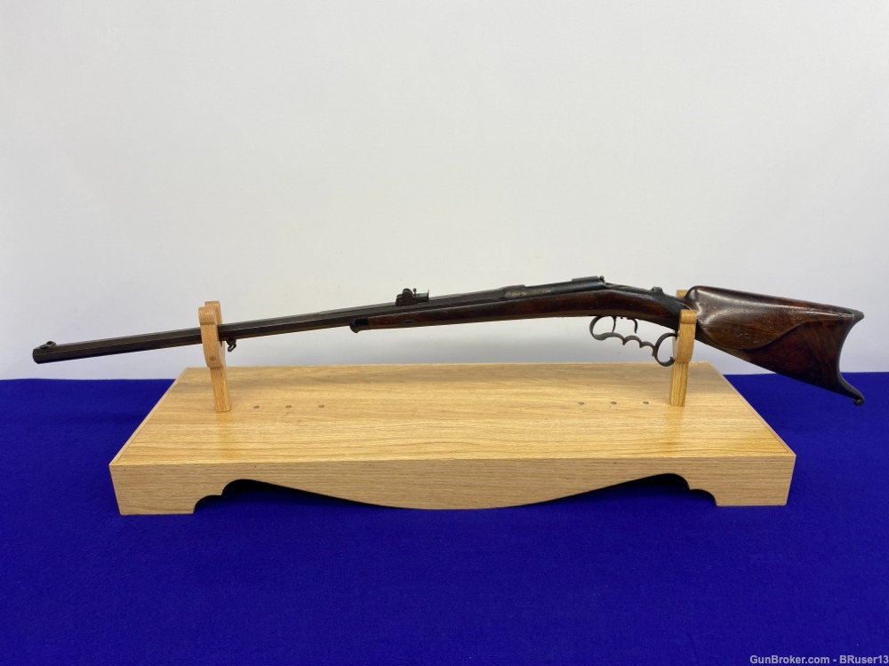 B. Beermann in Munster Single Shot Rifle *UNUSUAL AND UNIQUE GERMAN RIFLE*-img-18