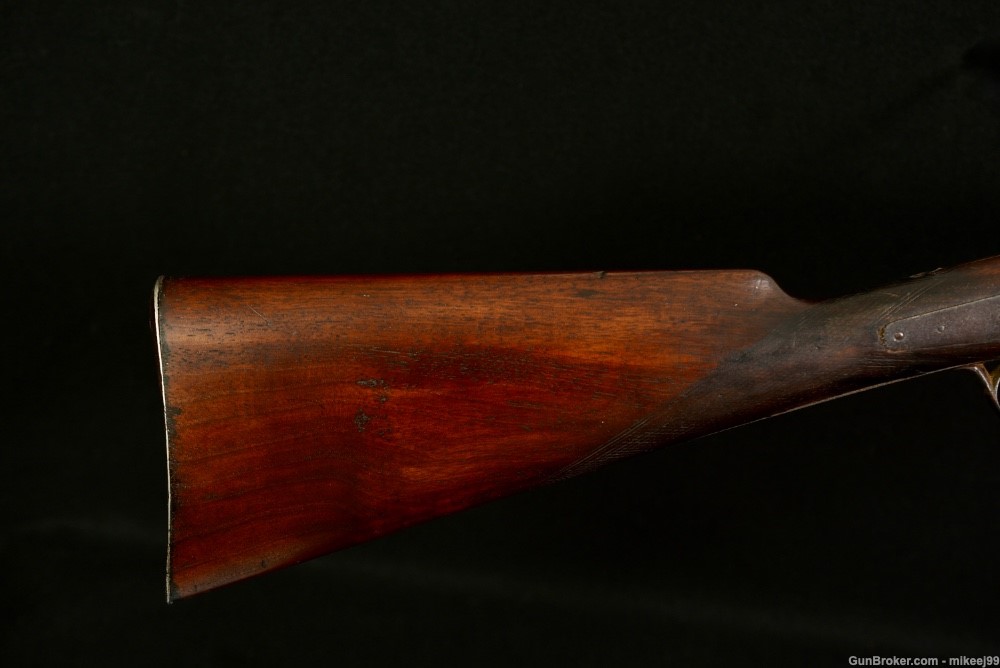 French sidelever 16 gauge double barrel hammer gun. PENNY AUCTION-img-10