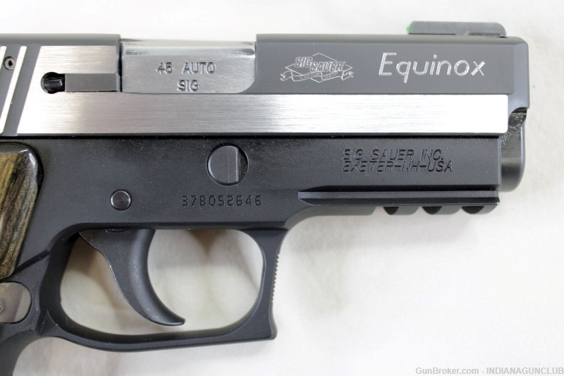 USED SIG SAUER P220R3 EQUINOX CARRY 45ACP 3.9" CASE-img-3