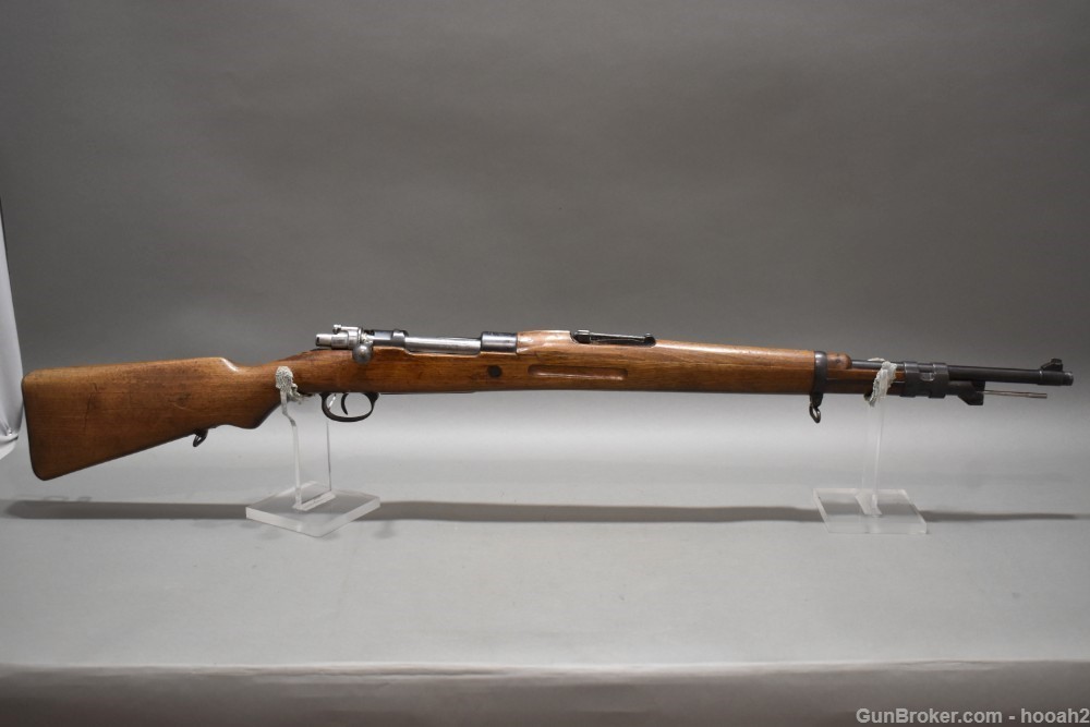 Spanish M43 Mauser La Coruna 1953 8mm Bolt Rifle Matching #'s No Import-img-0