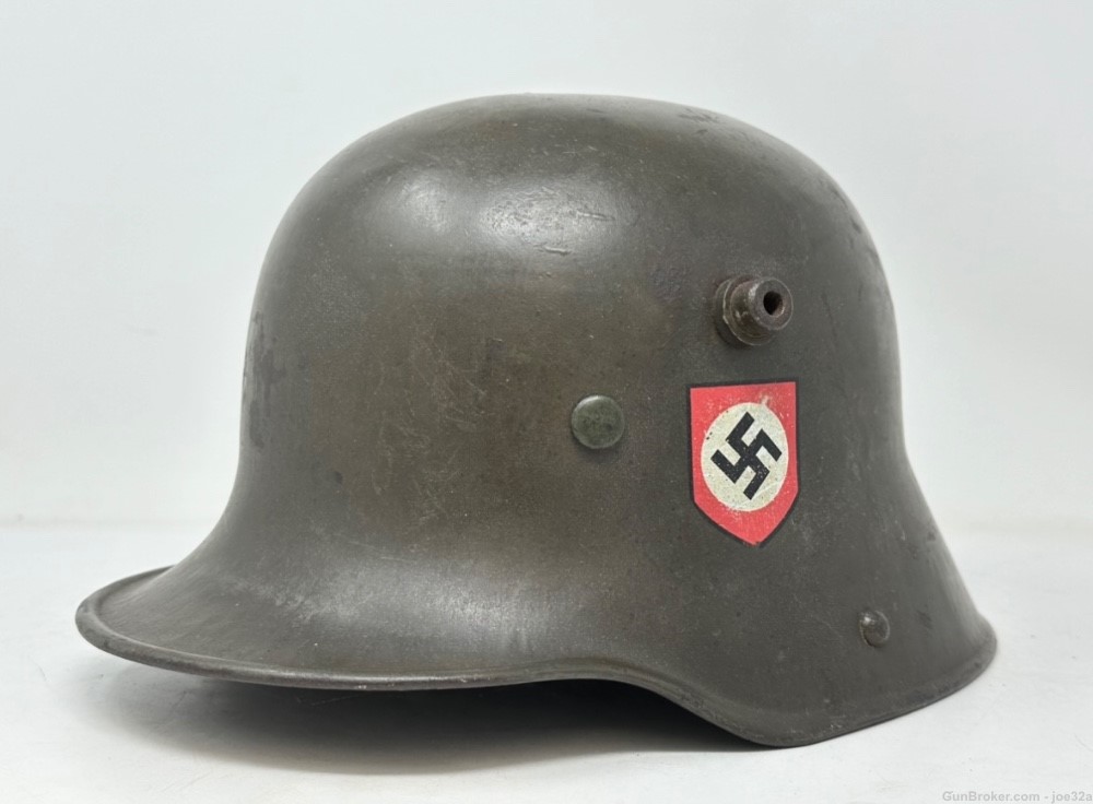 WW2 German SS DD Transitional Helmet WWII M16 M17 uniform si62-img-3
