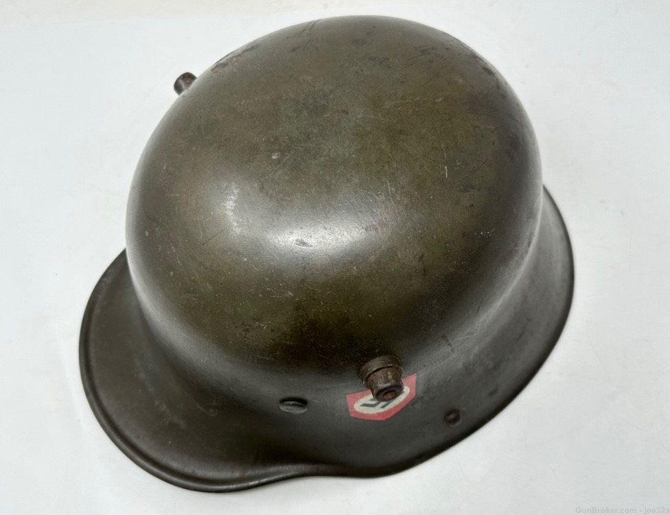 WW2 German SS DD Transitional Helmet WWII M16 M17 uniform si62-img-6