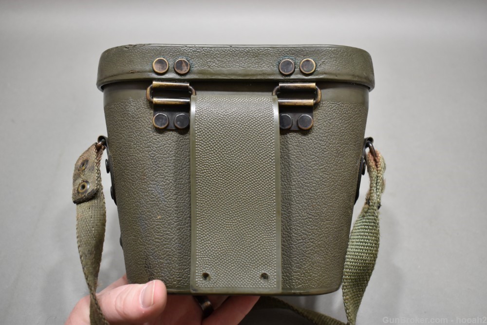 Vintage US M3 Binoculars W M62A1 Carrying Case Westinghouse 1943-img-14
