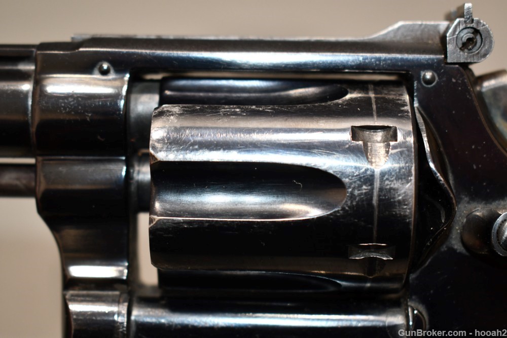 Smith & Wesson K22 Masterpiece 22 LR Double Action Revolver 1957-img-13
