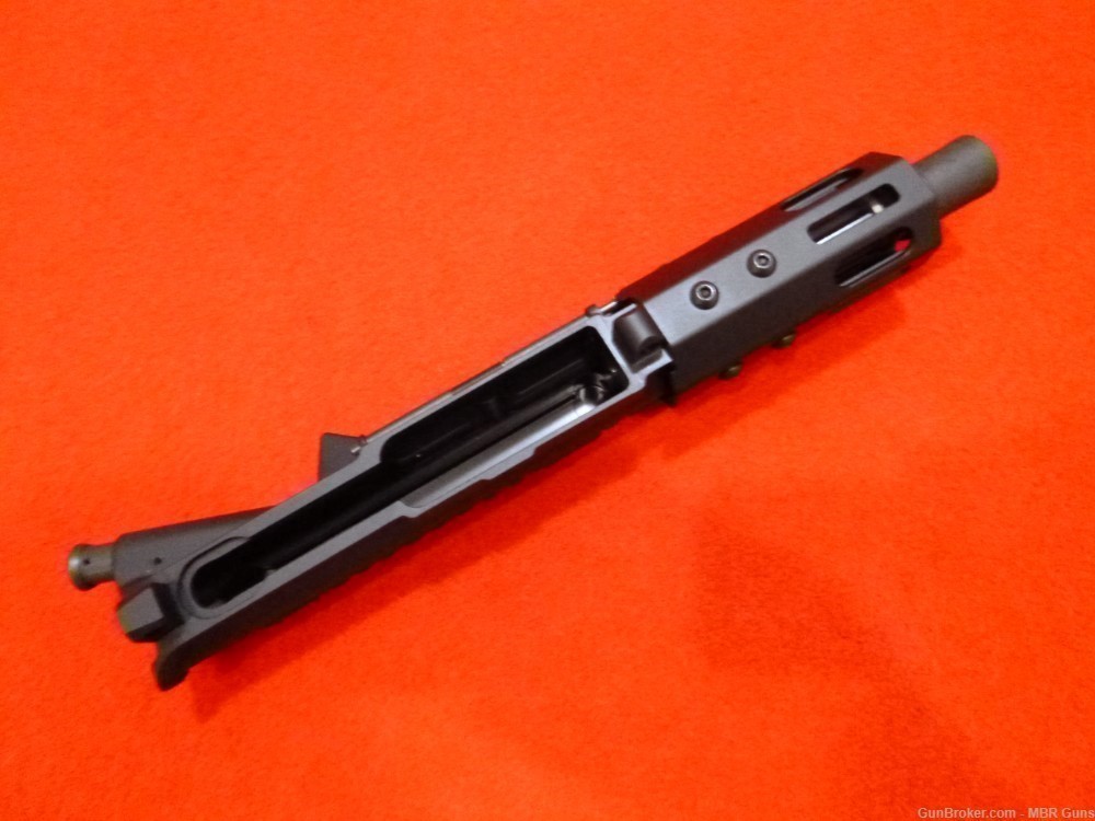 AR 15 .45 ACP Pistol Upper Assembly 4.5" Nitride Barrel 4" M-Lok Handguard-img-3