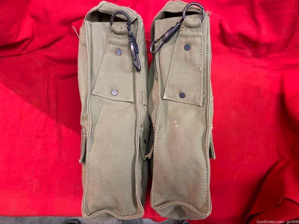 WW2 USGI Medic Pouches, Vial pouches & Suspenders COMPLETE-img-5