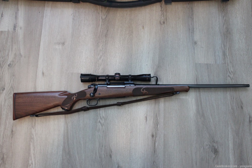 Winchester Model 70 XTR Featherweight  257 Roberts with Leupold Scope-img-0