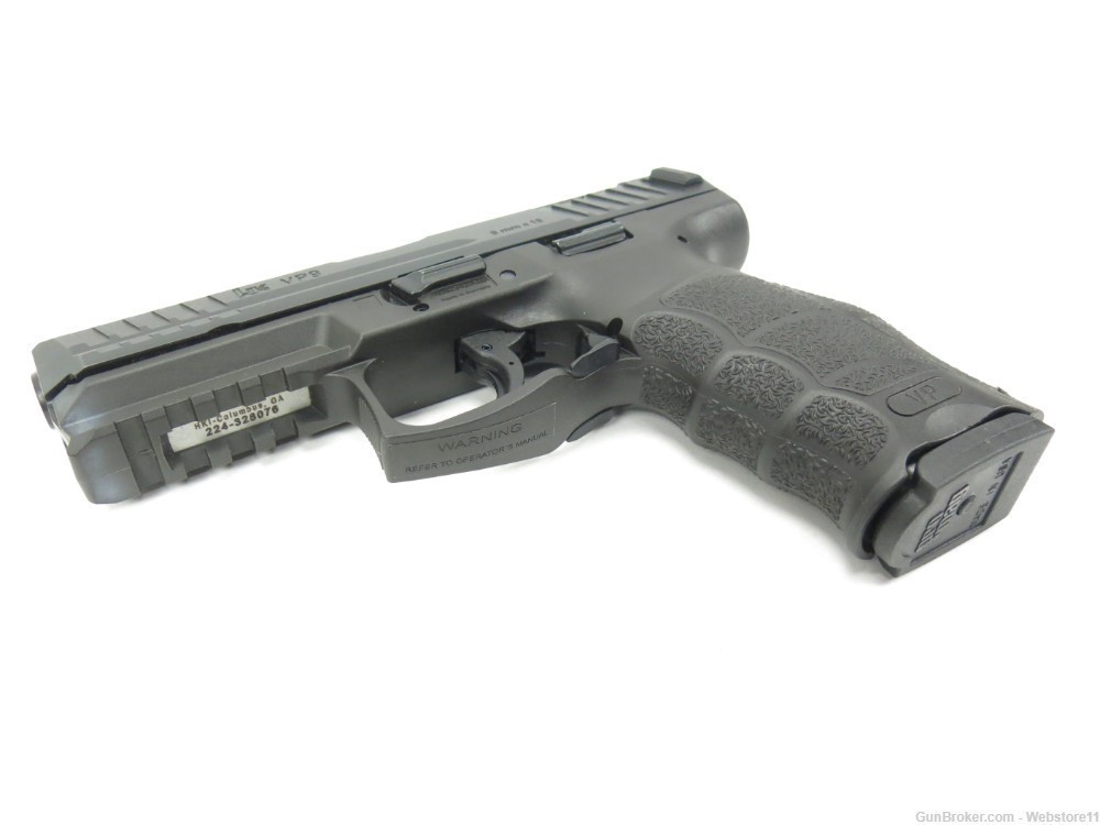 Heckler & Koch VP9 9MM 4" Semi-Automatic Pistol w/ 2 Magazines & Hard Case-img-4