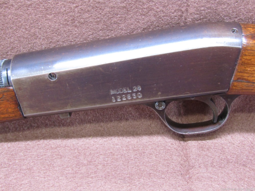 Remington Model 24 22 Short Rear Tube Fed Take Down Semi Auto Rifle-img-14
