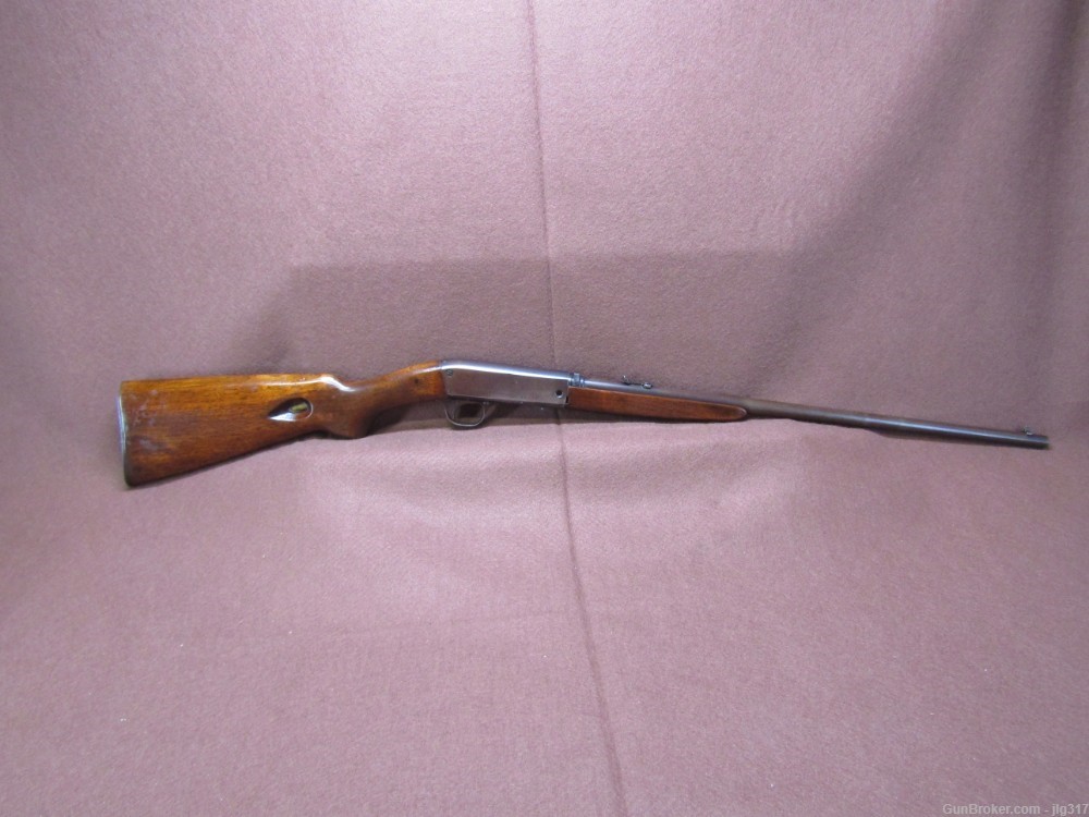 Remington Model 24 22 Short Rear Tube Fed Take Down Semi Auto Rifle-img-0