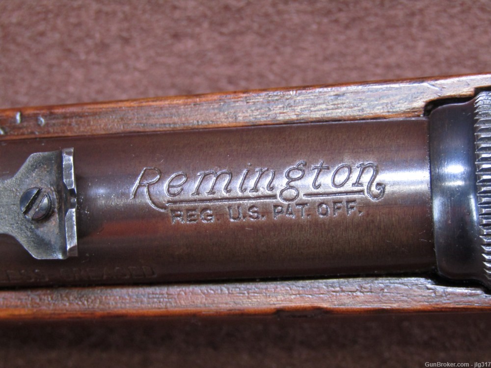 Remington Model 24 22 Short Rear Tube Fed Take Down Semi Auto Rifle-img-17