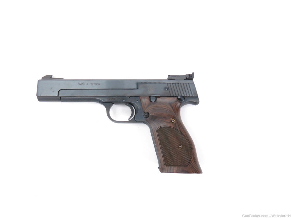 Smith & Wesson Model 41 5.5" 22LR Semi-Automatic Pistol w/ Hard Case-img-1