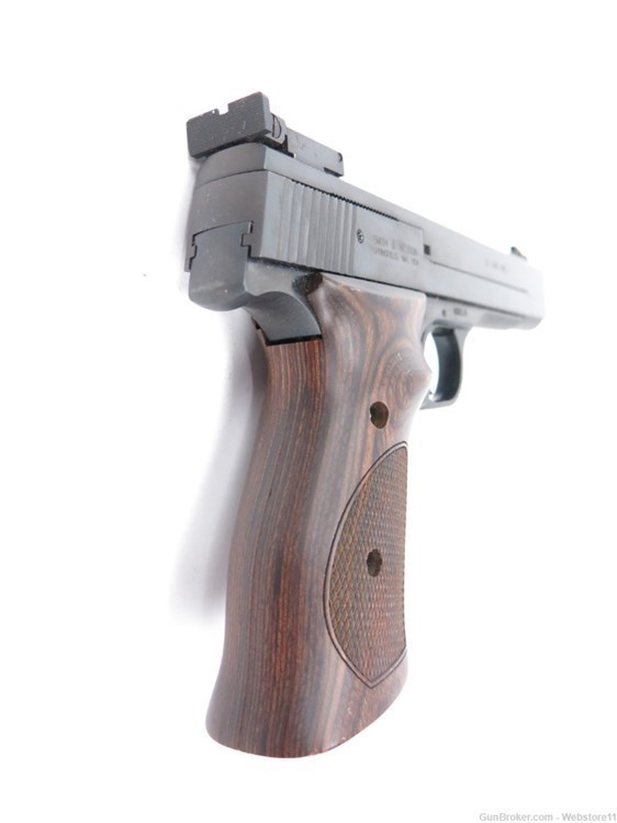 Smith & Wesson Model 41 5.5" 22LR Semi-Automatic Pistol w/ Hard Case-img-21