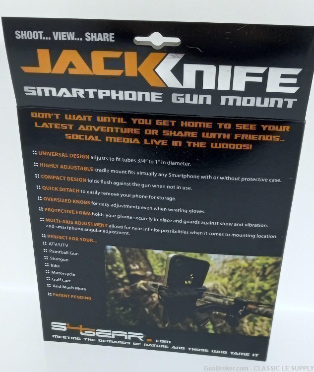 S4 Gear Jack Knife Smartphone Gun Mount -img-1