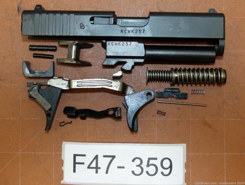 Glock 42 .380, Repair Parts F47-359-img-0