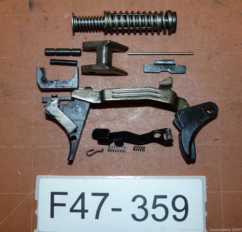 Glock 42 .380, Repair Parts F47-359-img-1