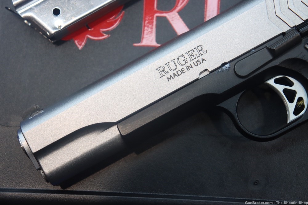 Ruger Model SR1911 Pistol 9MM Luger 1911 9RD Novak Sights 2-Tone 06794 NEW -img-2