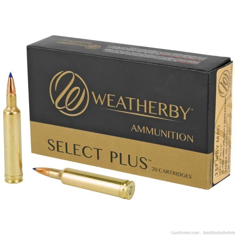 Weatherby Select Plus 257 Wby. Mag 100 Grain Barnes TTSX - 20 Rounds-img-0